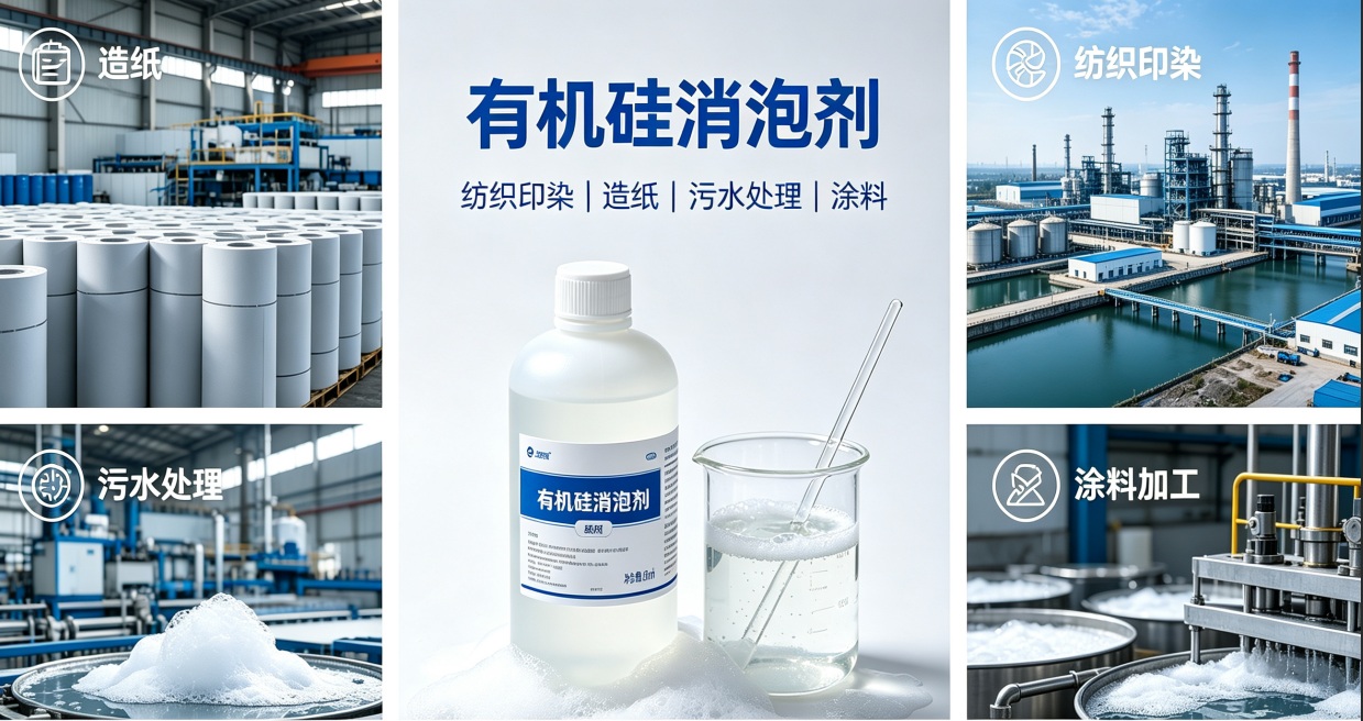 有機硅消泡劑應用場景圖