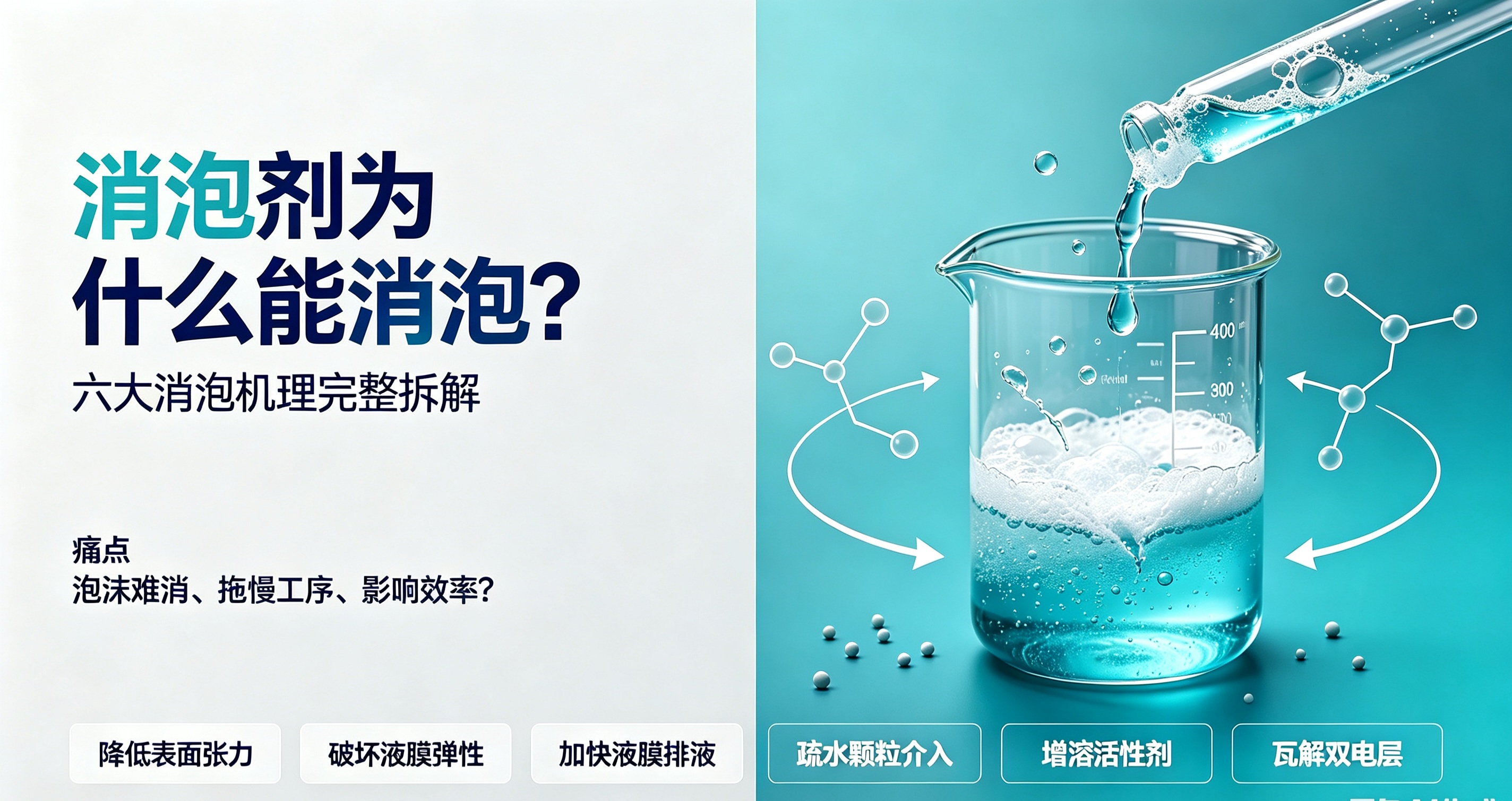 消泡劑的消泡機理