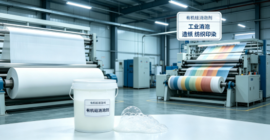 工業有機硅消泡劑應用圖