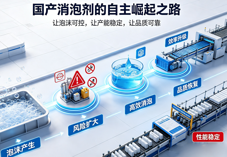 國產消泡劑崛起