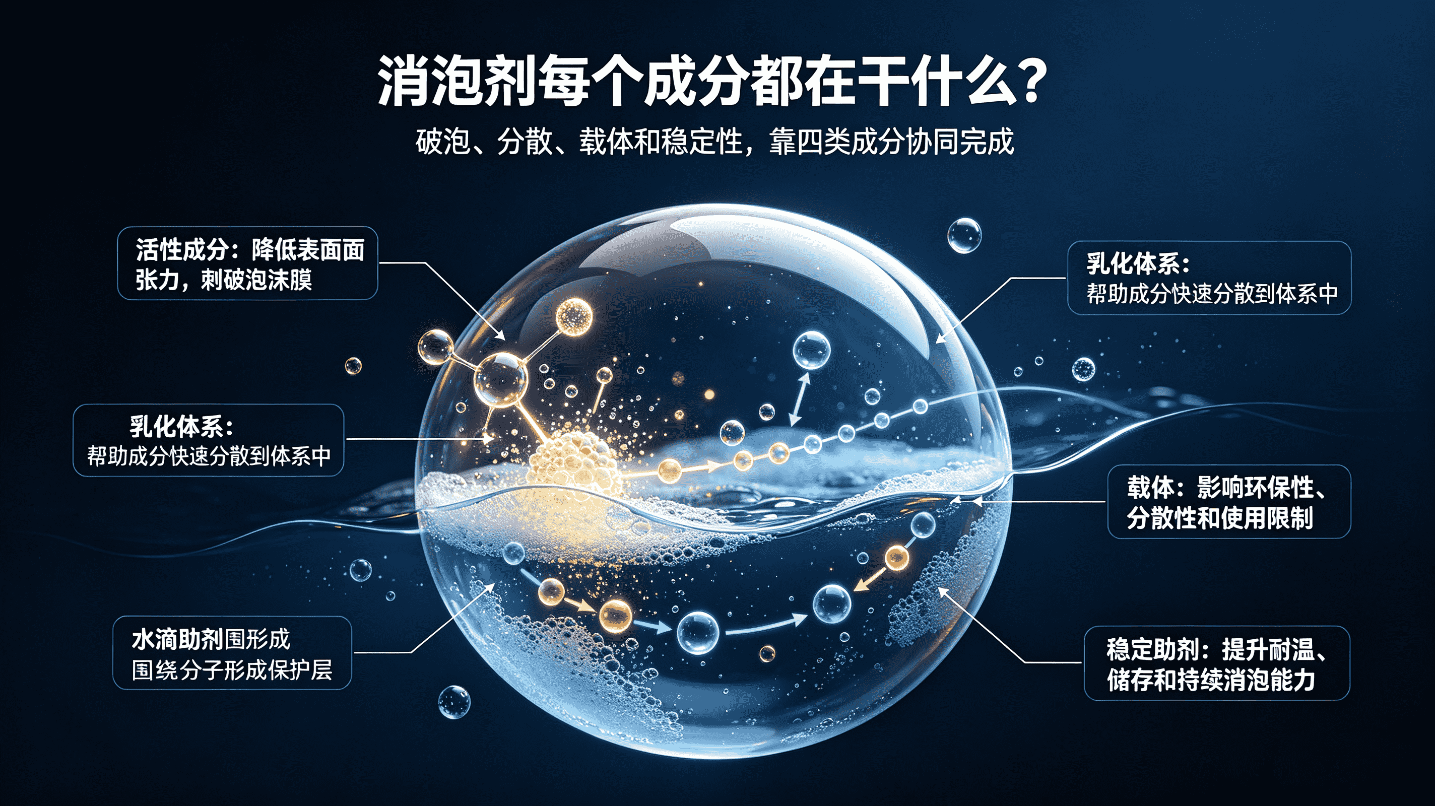 消泡劑的成分