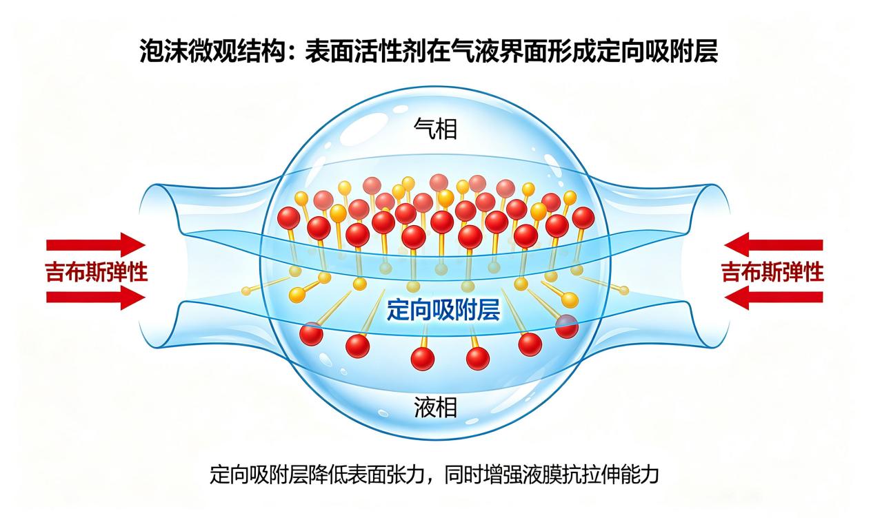 泡沫穩定性受什么影響