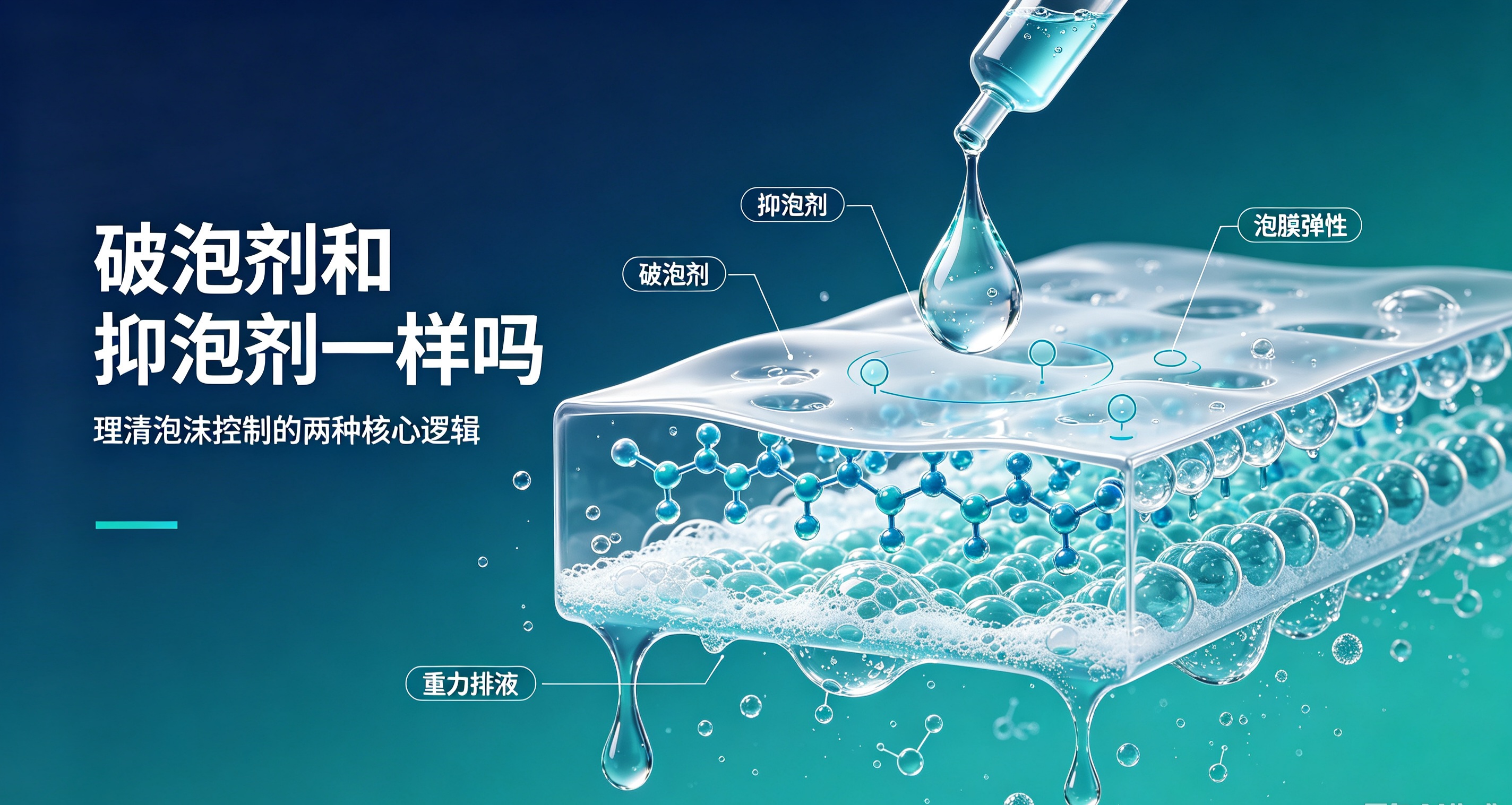破泡劑與抑泡劑的區(qū)別