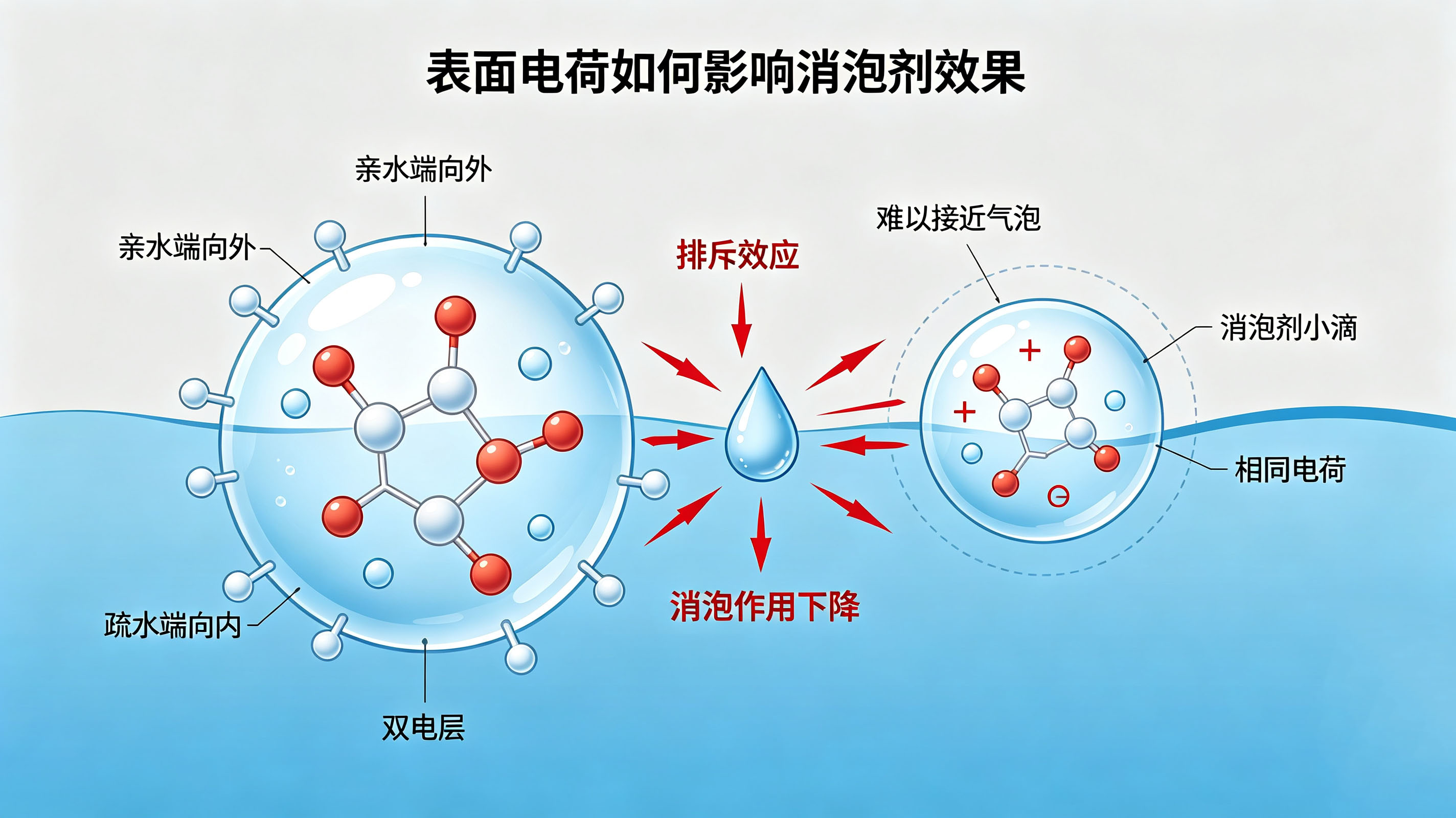 消泡劑表面電荷