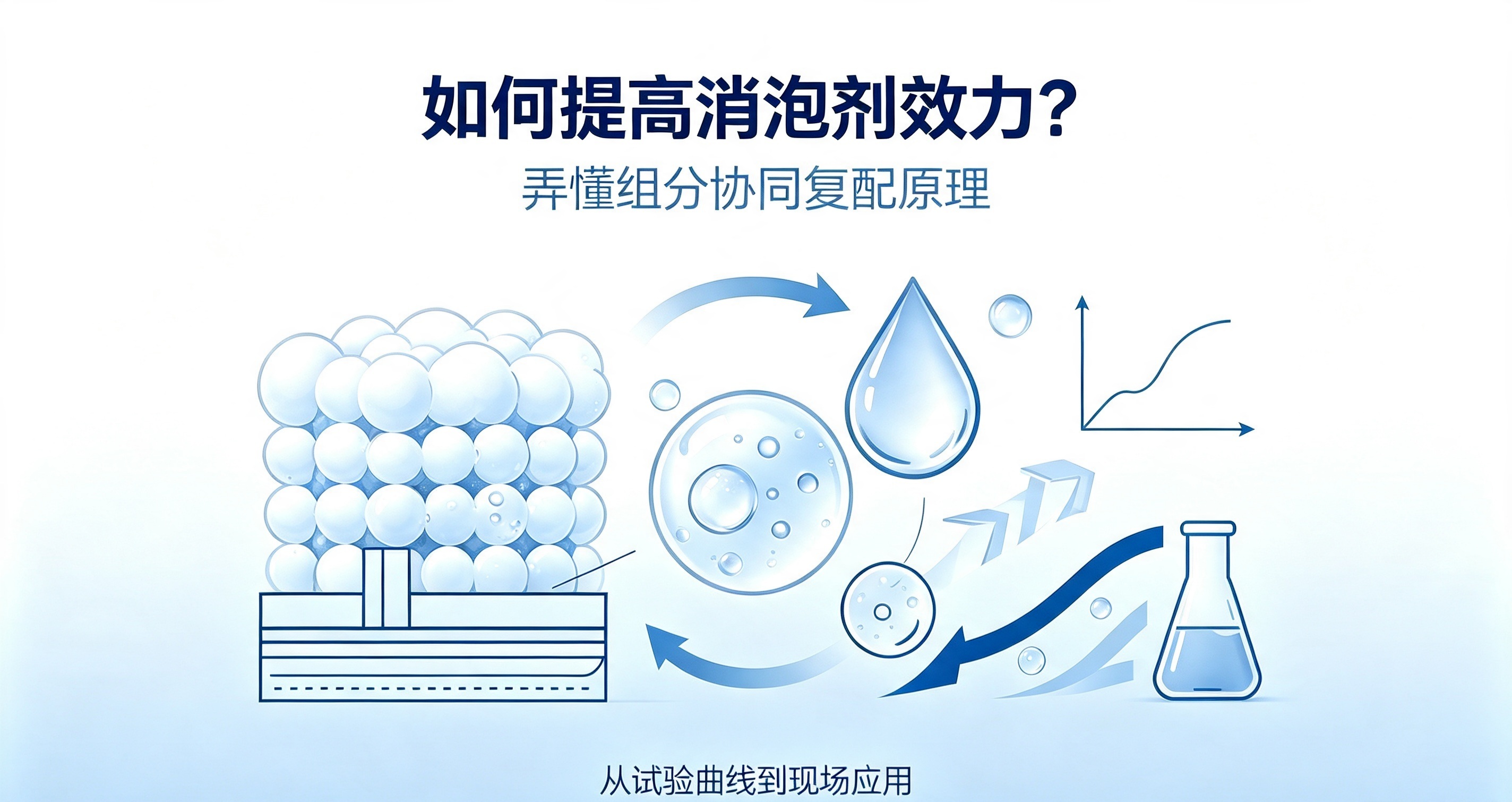 提高消泡劑效力的重要途徑