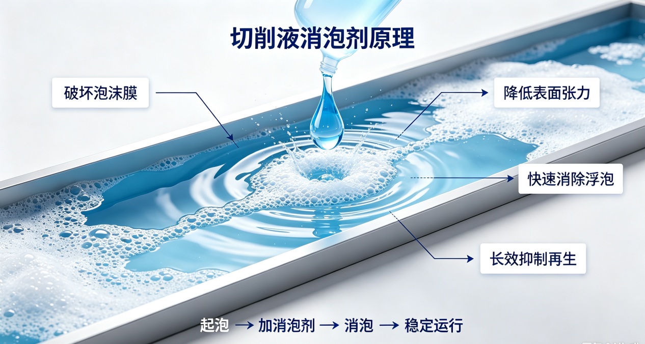切削液消泡劑原理圖