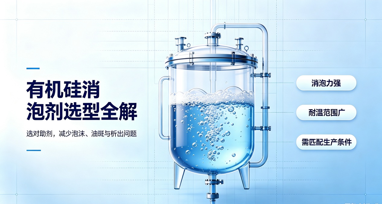 有機硅消泡劑選型全解圖